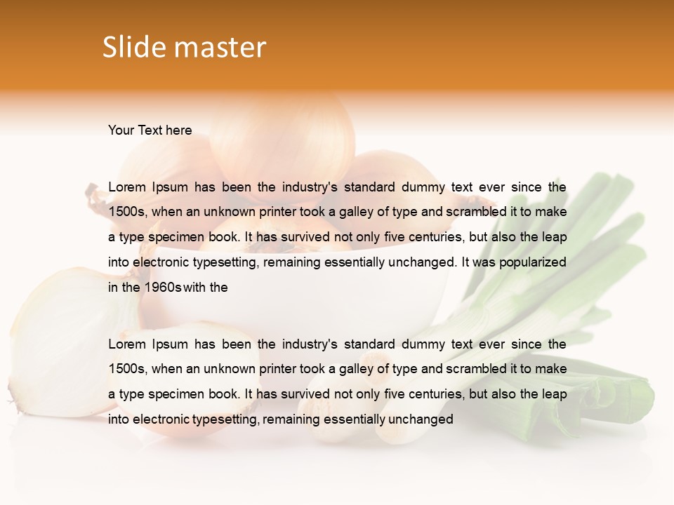 Yield Nutrition Spice PowerPoint Template