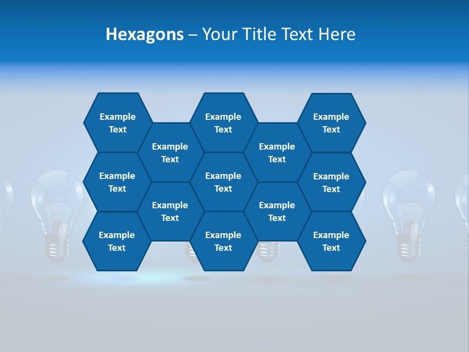 Filament Shine Illustration PowerPoint Template