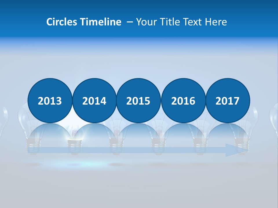 Filament Shine Illustration PowerPoint Template