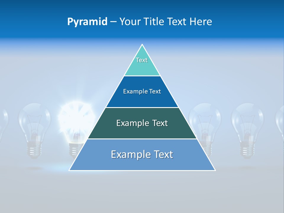 Filament Shine Illustration PowerPoint Template
