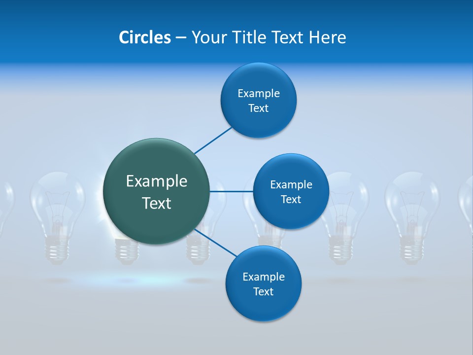 Filament Shine Illustration PowerPoint Template