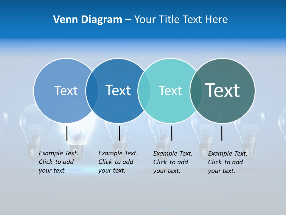 Filament Shine Illustration PowerPoint Template