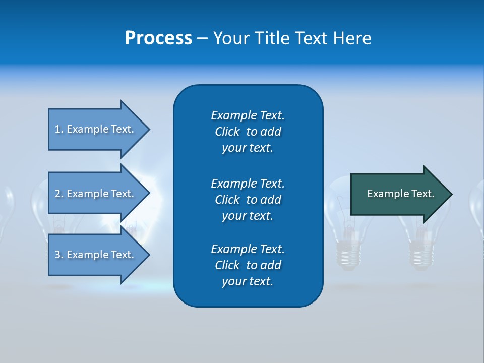 Filament Shine Illustration PowerPoint Template