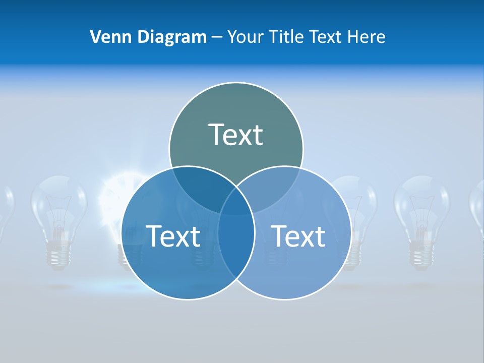 Filament Shine Illustration PowerPoint Template
