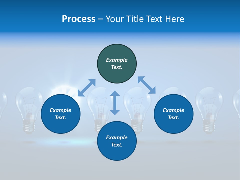 Filament Shine Illustration PowerPoint Template