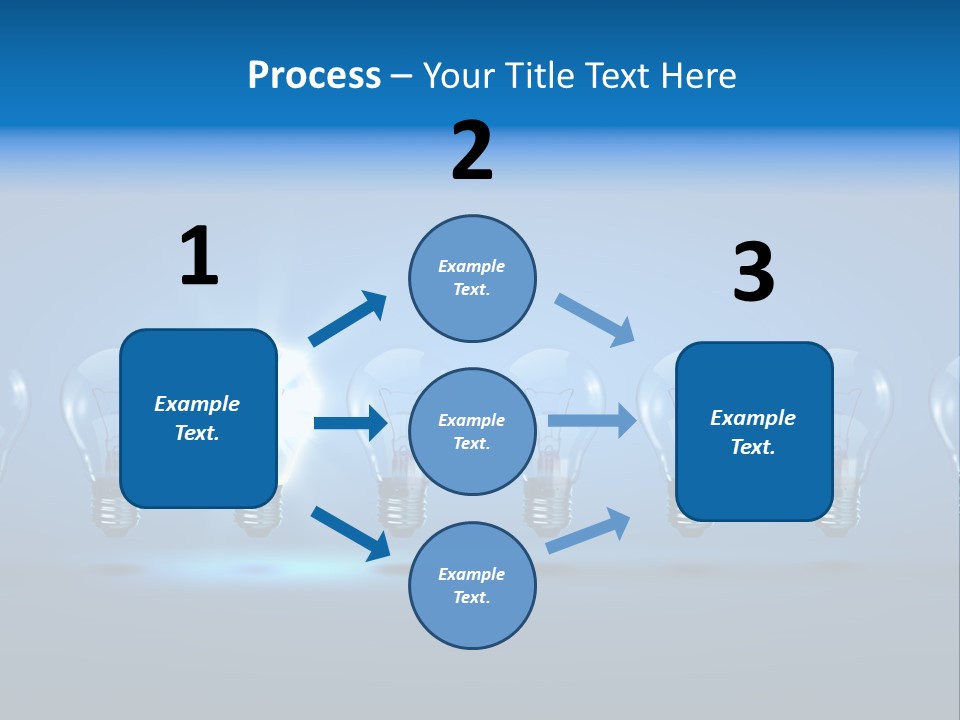 Filament Shine Illustration PowerPoint Template