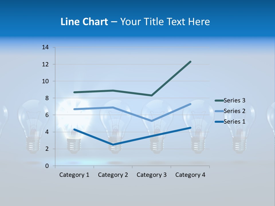 Filament Shine Illustration PowerPoint Template