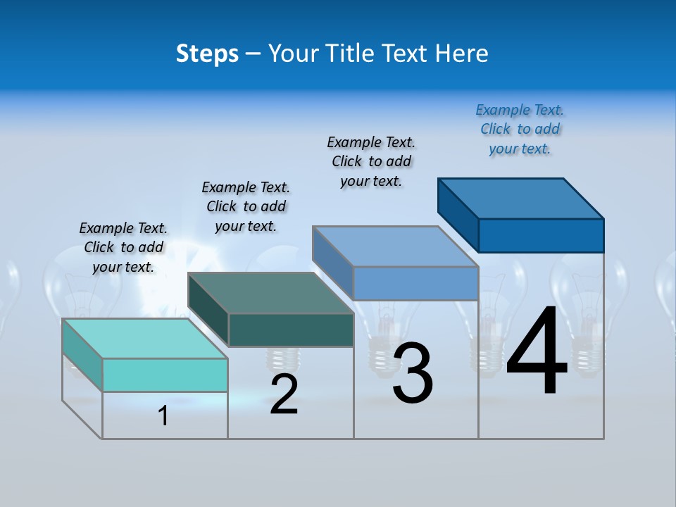 Filament Shine Illustration PowerPoint Template
