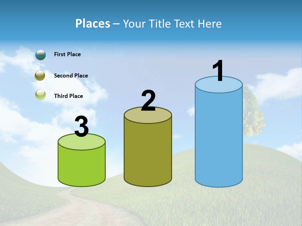 Rural Scenic Beautiful PowerPoint Template