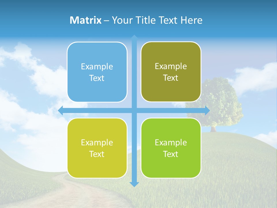 Rural Scenic Beautiful PowerPoint Template