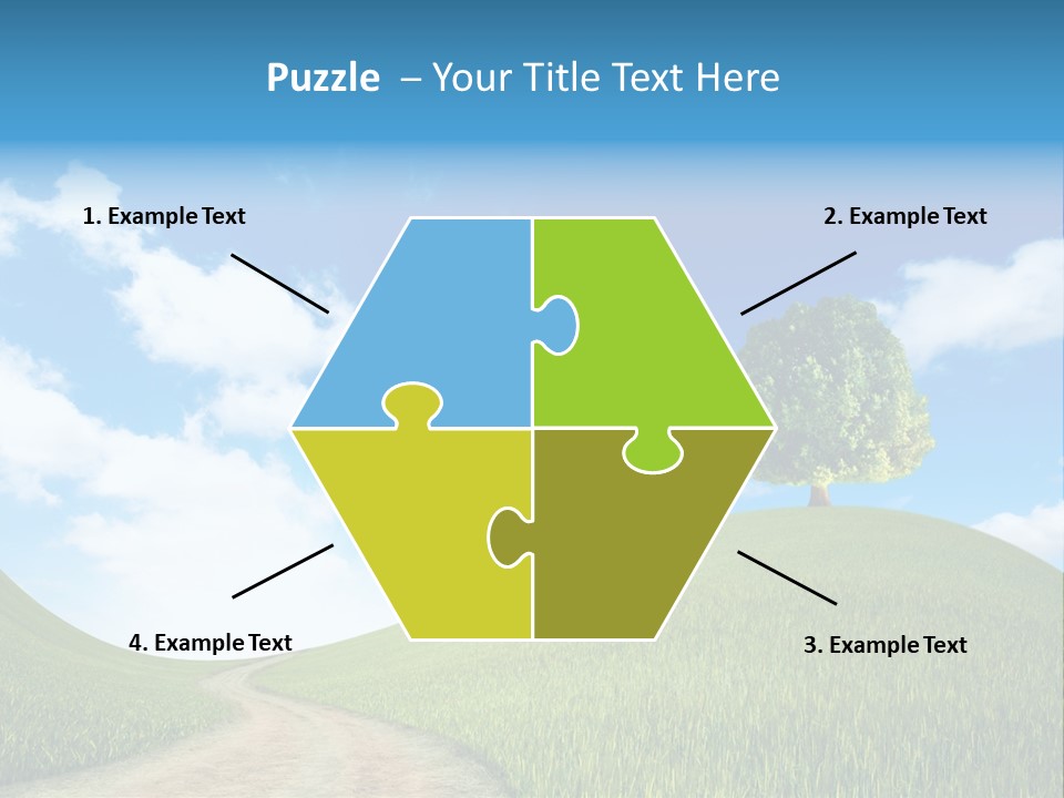 Rural Scenic Beautiful PowerPoint Template