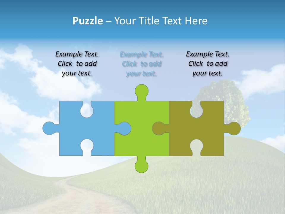 Rural Scenic Beautiful PowerPoint Template