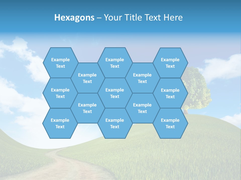 Rural Scenic Beautiful PowerPoint Template