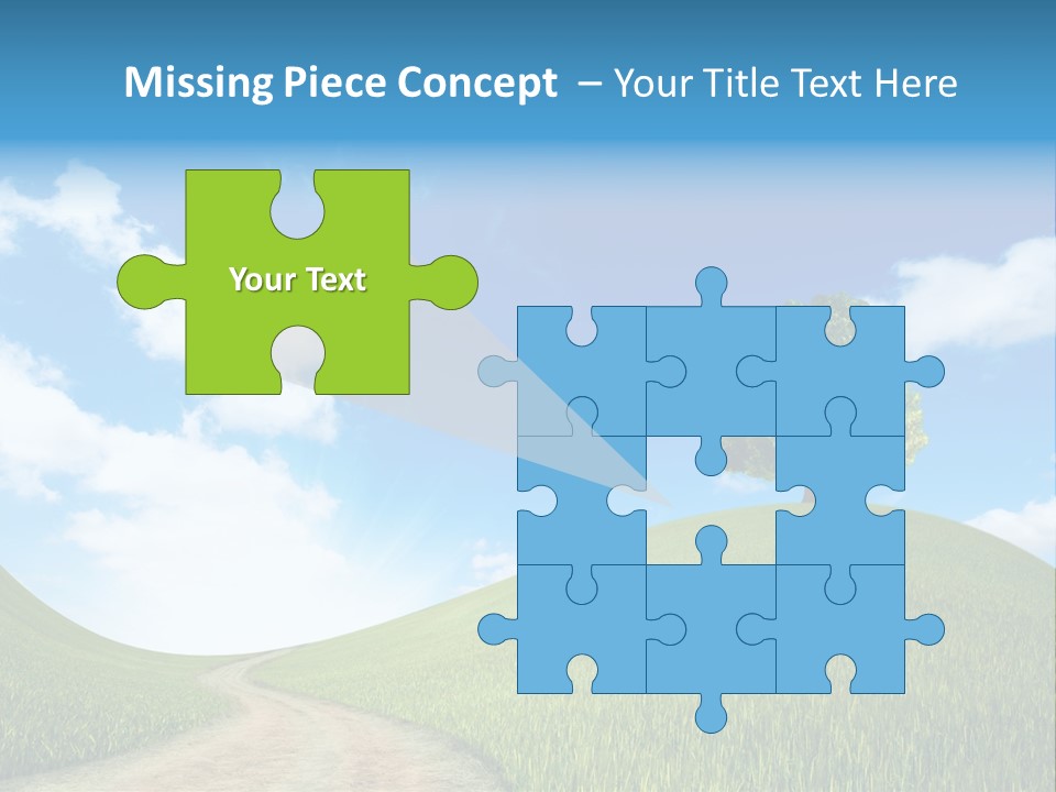 Rural Scenic Beautiful PowerPoint Template