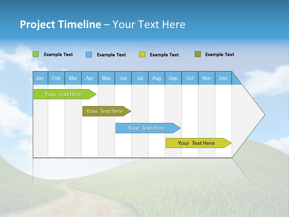 Rural Scenic Beautiful PowerPoint Template