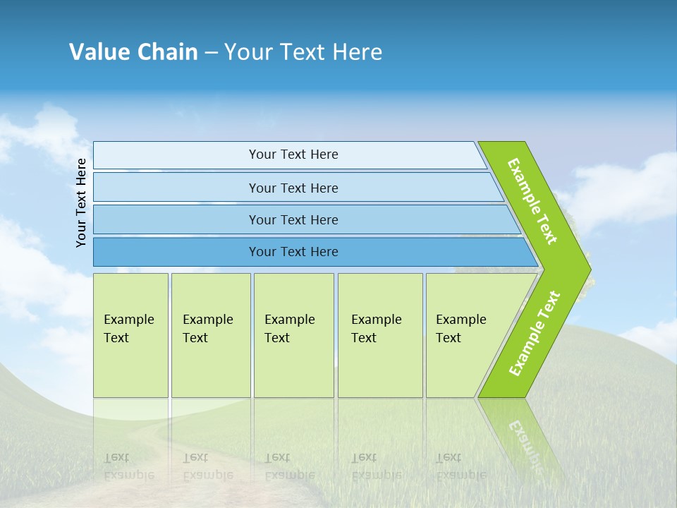 Rural Scenic Beautiful PowerPoint Template