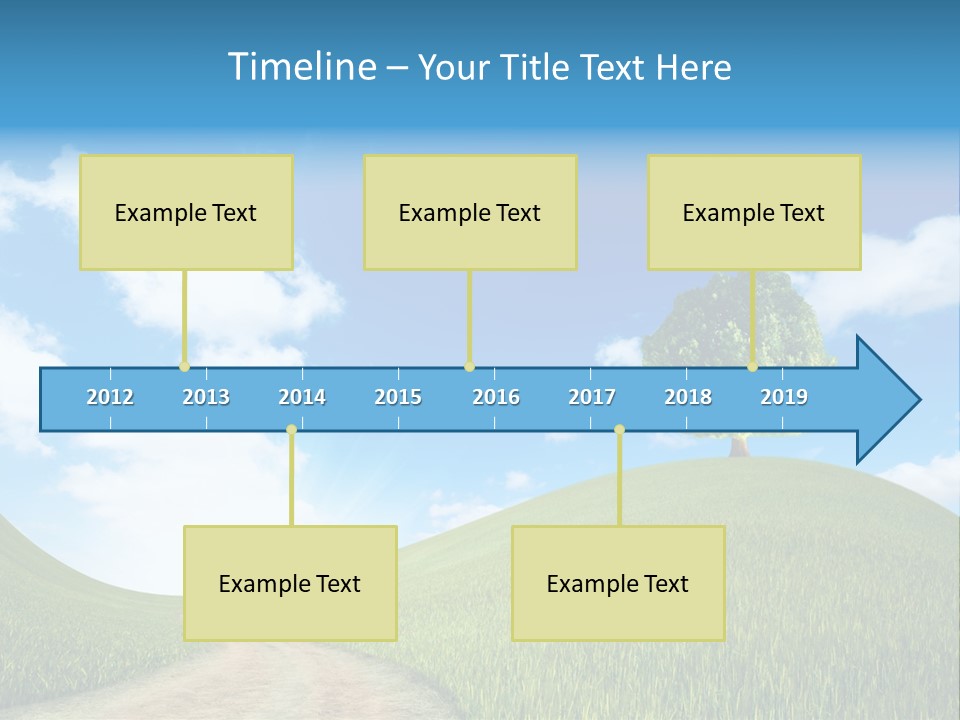 Rural Scenic Beautiful PowerPoint Template
