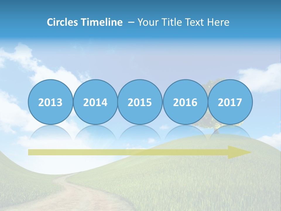 Rural Scenic Beautiful PowerPoint Template