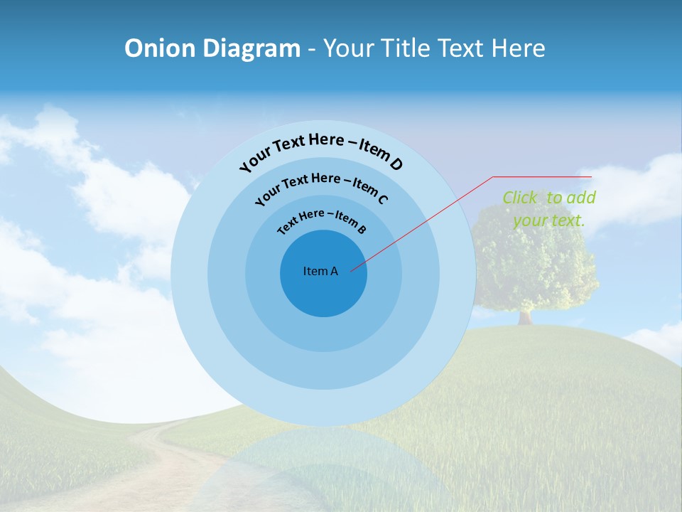 Rural Scenic Beautiful PowerPoint Template