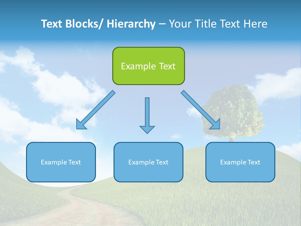 Rural Scenic Beautiful PowerPoint Template