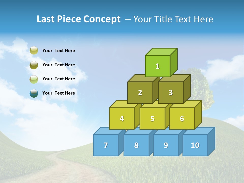 Rural Scenic Beautiful PowerPoint Template