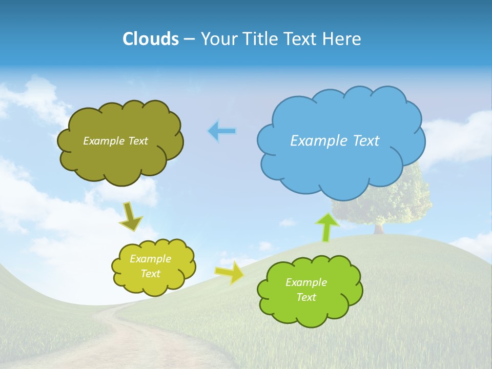 Rural Scenic Beautiful PowerPoint Template