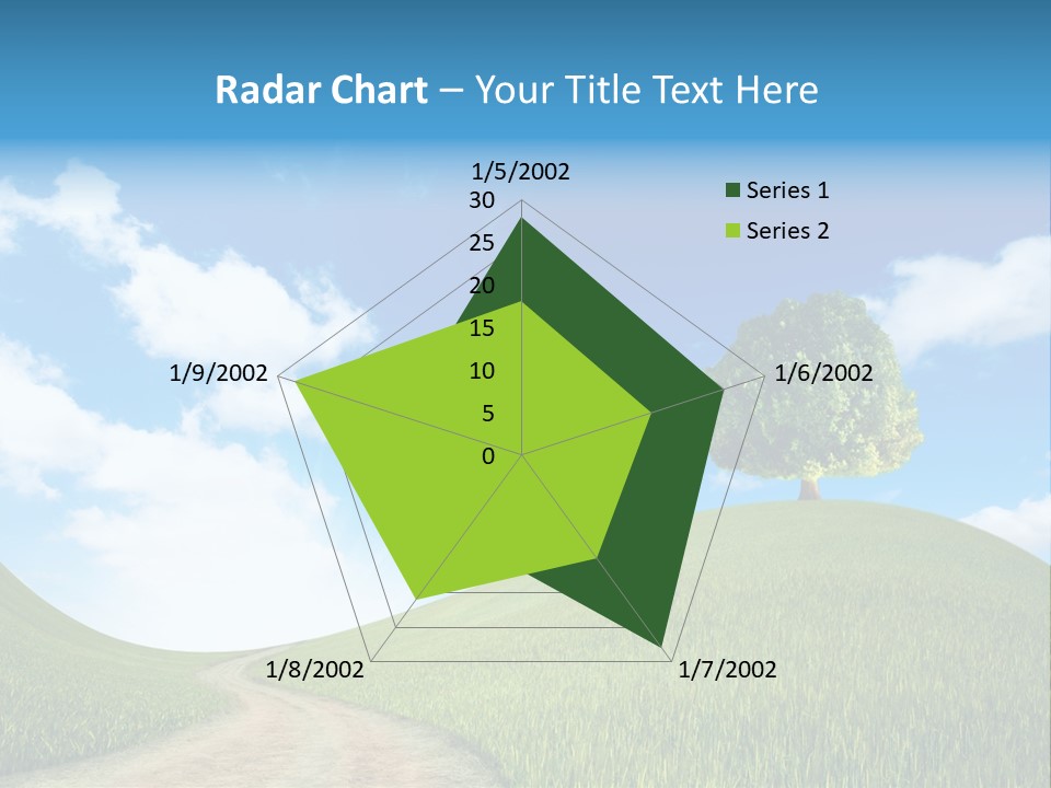 Rural Scenic Beautiful PowerPoint Template