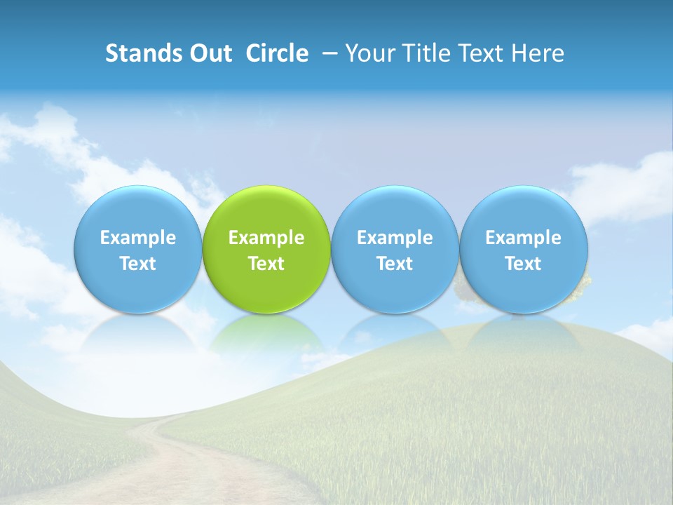 Rural Scenic Beautiful PowerPoint Template