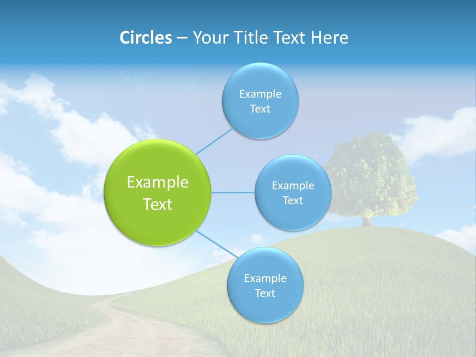 Rural Scenic Beautiful PowerPoint Template