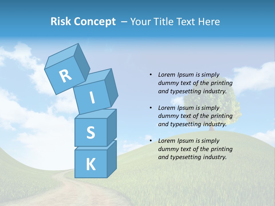 Rural Scenic Beautiful PowerPoint Template