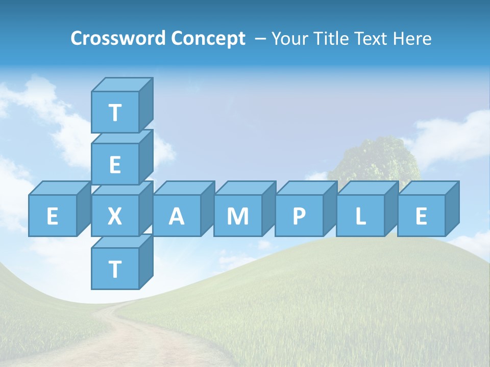 Rural Scenic Beautiful PowerPoint Template
