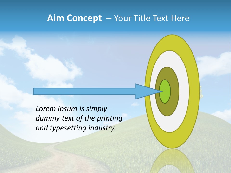 Rural Scenic Beautiful PowerPoint Template