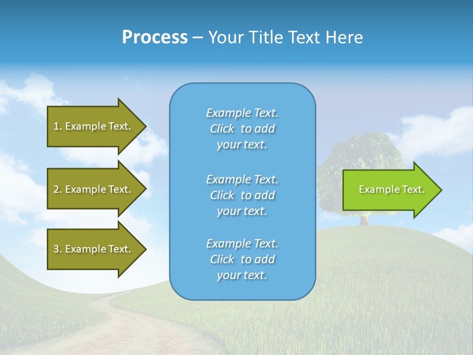 Rural Scenic Beautiful PowerPoint Template
