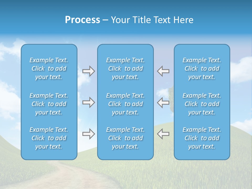 Rural Scenic Beautiful PowerPoint Template