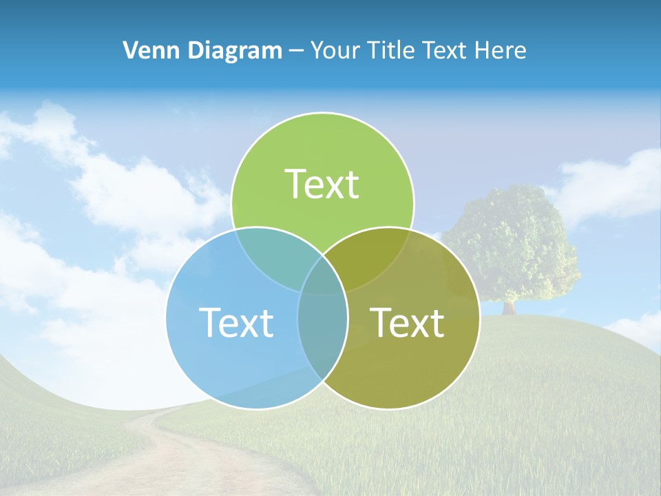 Rural Scenic Beautiful PowerPoint Template