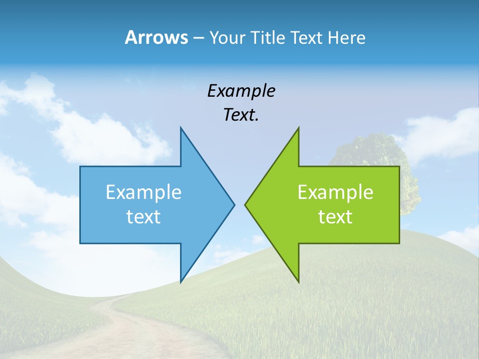 Rural Scenic Beautiful PowerPoint Template