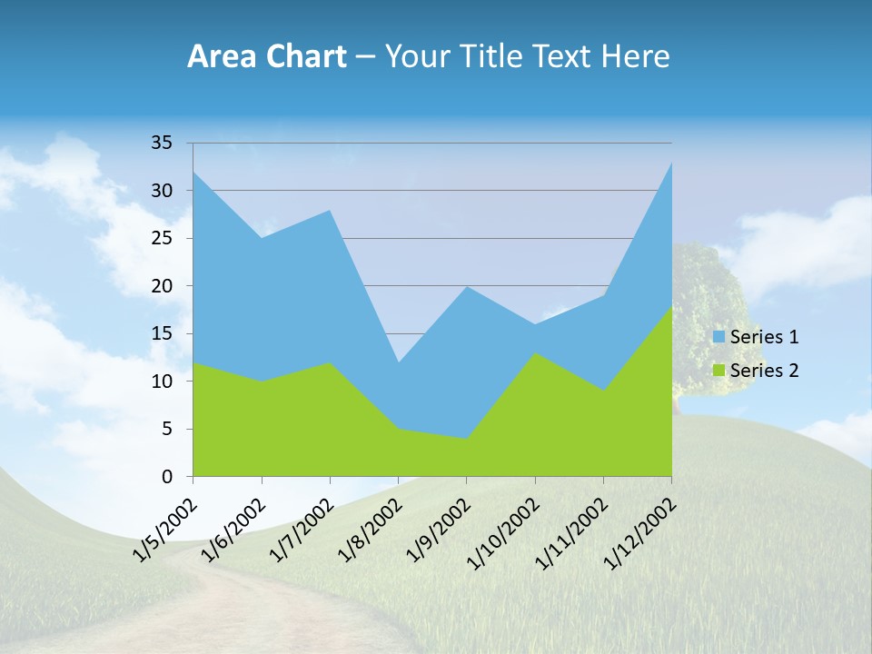 Rural Scenic Beautiful PowerPoint Template