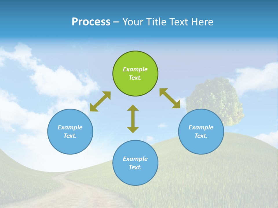 Rural Scenic Beautiful PowerPoint Template