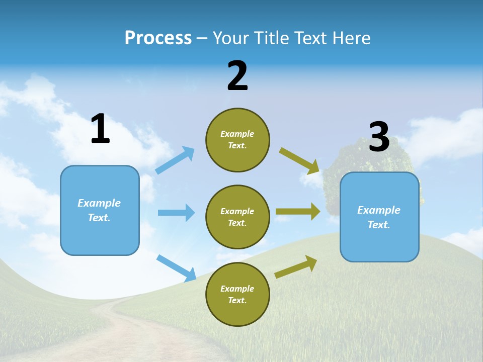 Rural Scenic Beautiful PowerPoint Template
