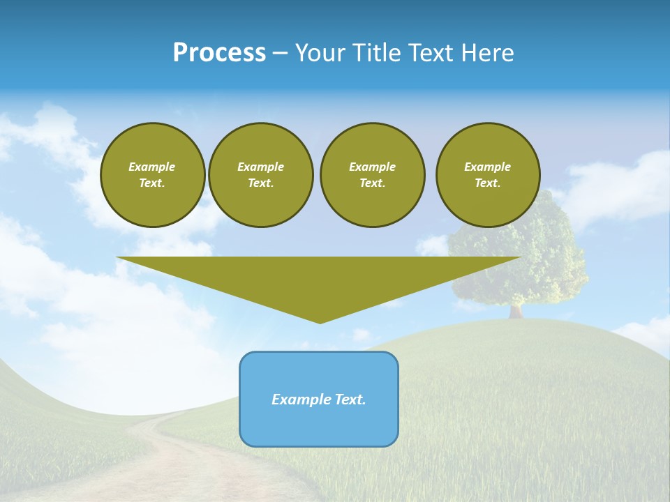 Rural Scenic Beautiful PowerPoint Template