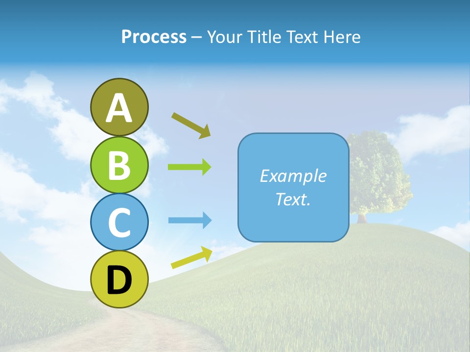 Rural Scenic Beautiful PowerPoint Template