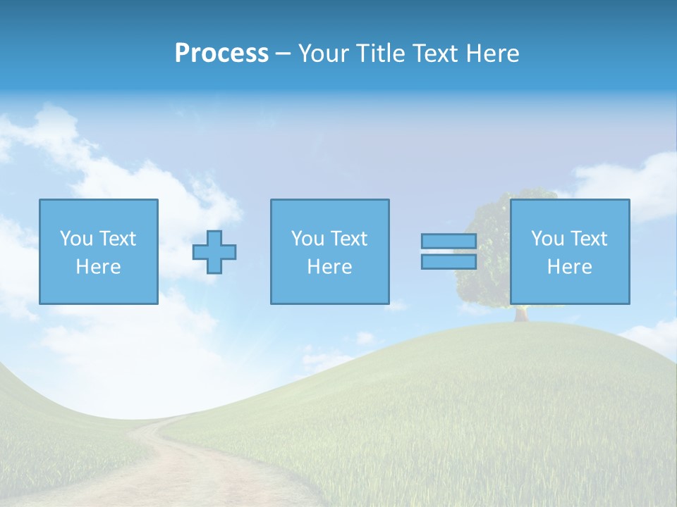 Rural Scenic Beautiful PowerPoint Template