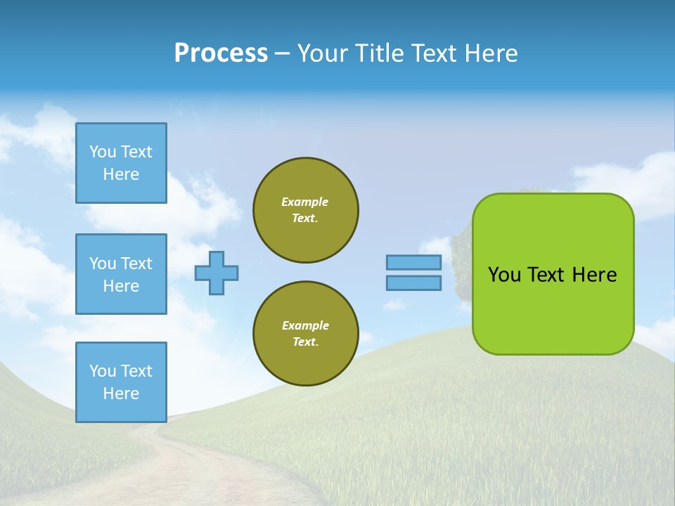 Rural Scenic Beautiful PowerPoint Template