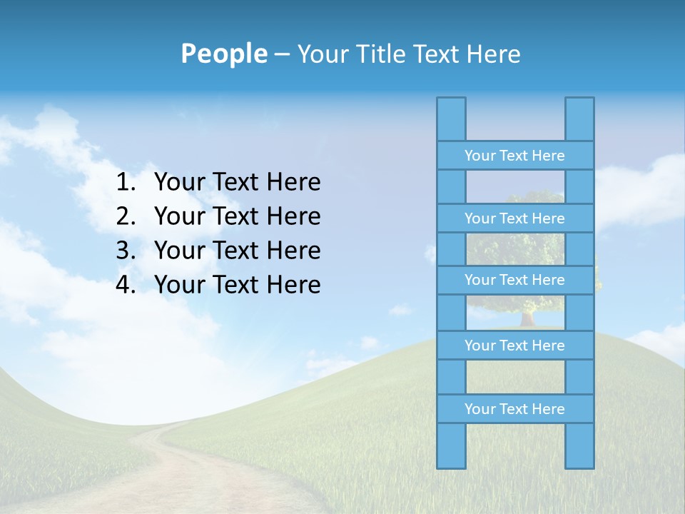 Rural Scenic Beautiful PowerPoint Template