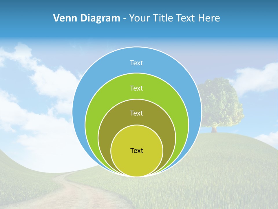 Rural Scenic Beautiful PowerPoint Template