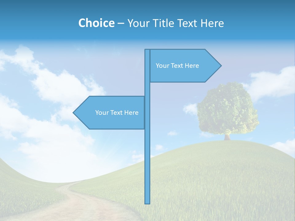 Rural Scenic Beautiful PowerPoint Template