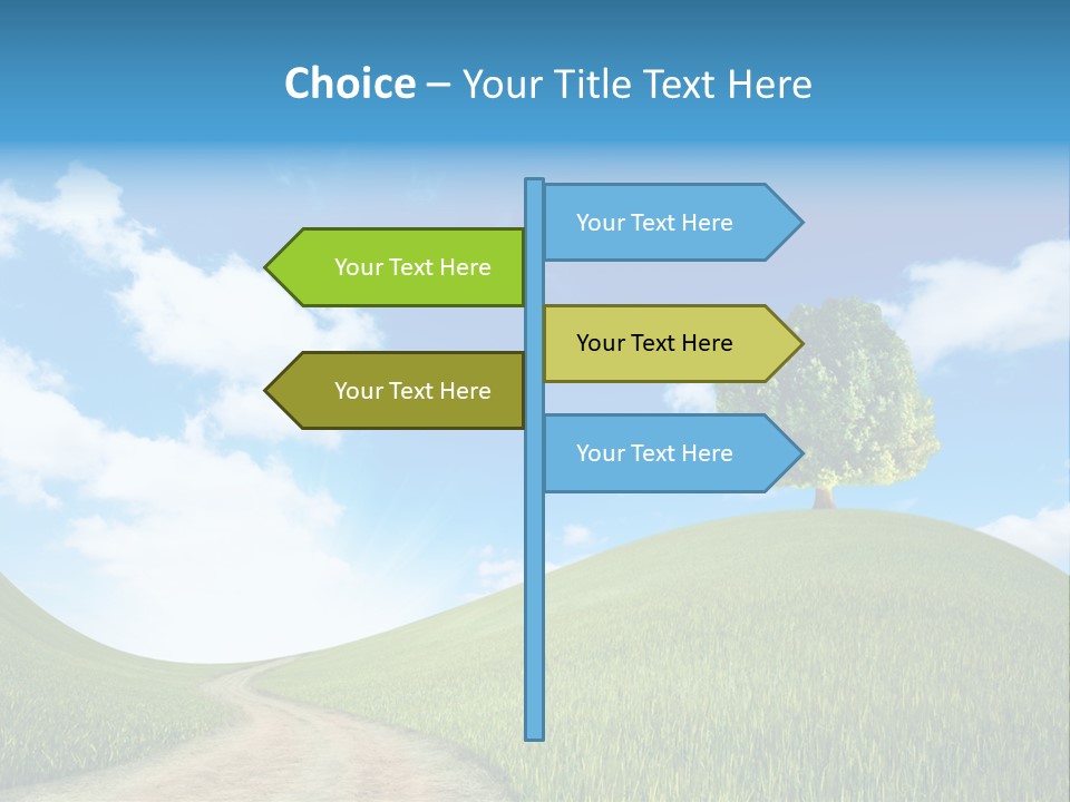 Rural Scenic Beautiful PowerPoint Template