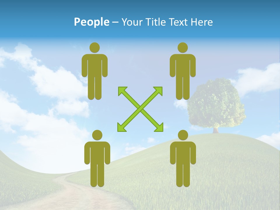 Rural Scenic Beautiful PowerPoint Template