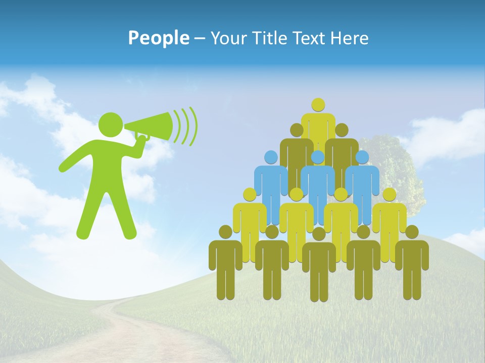 Rural Scenic Beautiful PowerPoint Template