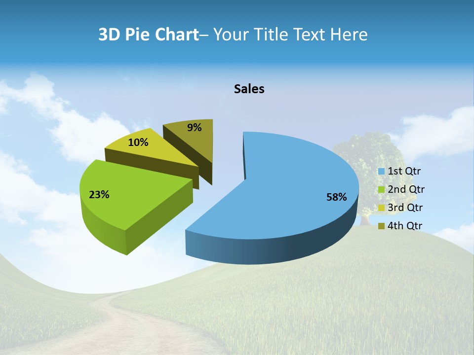 Rural Scenic Beautiful PowerPoint Template